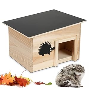 JAZUIHA Igelhaus Winterfest mit Boden