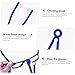 Anneome Portable Brush Wipe Set 10pcs Cleaner Tools for Brush Compact Eyewear Cleaning Kit
