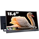 Maovz 15.6 Inch Portable Monitor, 1080P FHD 60Hz IPS Screen, 72% sRGB HDMI USB-C External Monitor for Laptop PC MacBook Phone Xbox PS5/4, Travel Second Display with Kickstand