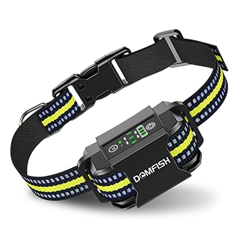 Dog Bark Collar Rechargeable Anti Bark Collar Shockless with Adjustable