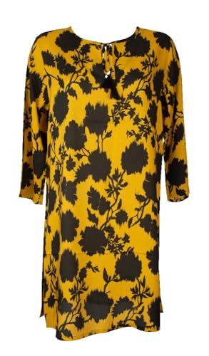 Ragno caftan robe femme manches 3/4 fentes latérales DN11DE