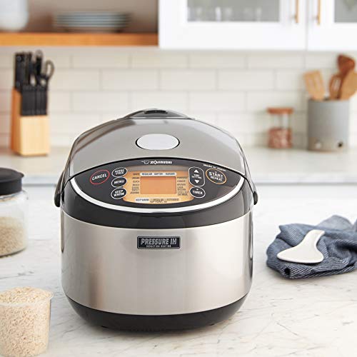 Zojirushi NP-NWC18 Pressure Induction Heating 10-Cup Rice Cooker and Warmer, Black by Zojirushi - Image 2