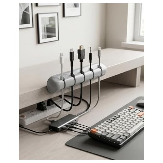 Cable Organizer, Cable Clip, with Built-in Strong Adhesive, is a Multi-Functional Wire Organizer Used to Tidy up Wires at Home, in The Office, on desks, Telephones, and in Cars LCC575-04