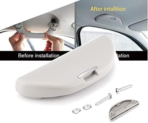 Auto Sonnenbrillen Box Brillenetui Sonnenbrillenhalter Brillenhalter Auto Brillen Box OE:18D 857 465, Für VW Golf T5 T6 Transporter