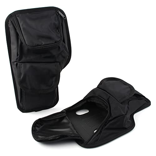 Organizador de Maleta LIRU para Motocicleta Harley Electra Glide 1996 en adelante, Bolsa Dura Negra miniatura 1