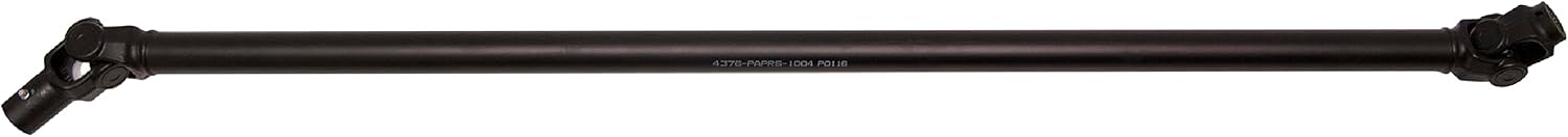 Rugged Front Propeller Shaft for (2014-20) Polaris RZR 900/1000, Heat Treated Carbon Steel & Powder Coated Black Shafts for Extreme Durability, U-Joints with Greased Fittings OEM: 1333194