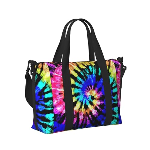 Exotic Tribe Tie Dye Style print Handbag Oxford shoulder bag casual shoulder bag weekend bag large capacity storage bag3