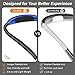Vekkia Rechargeable LED Neck Reading Light, Book Lights for Reading in Bed, 3 Brightness Levels, Flexible Soft Silicone Arms Comfortable Wear, Long Lasting. Great for Readers, Craft & Knitting