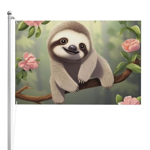 Drapeau paresseux bébé pour créer un havre de paix et de douceur dans le jardin