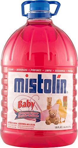 Mistolin All Purpose Cleaner Baby Powder 128 Fl Oz