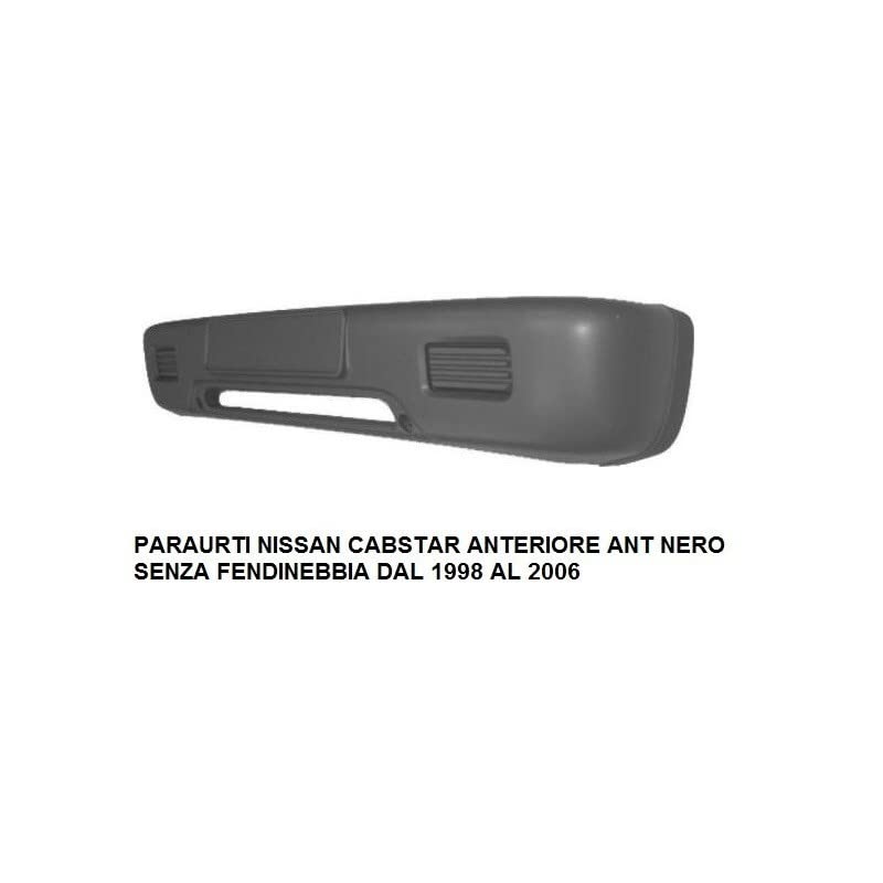 Paraurti anteriore Compatibile con Nissan Cabstar da 1998 a 2006 620109X200 620109X504