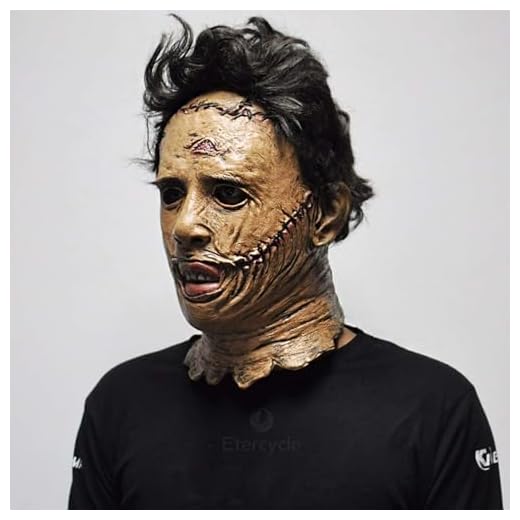 BeiLuo Texas Chainsaw Massacre Leatherface Masks Latex Scary Movie Halloween Cosplay Costume Party Event Carnival Mask