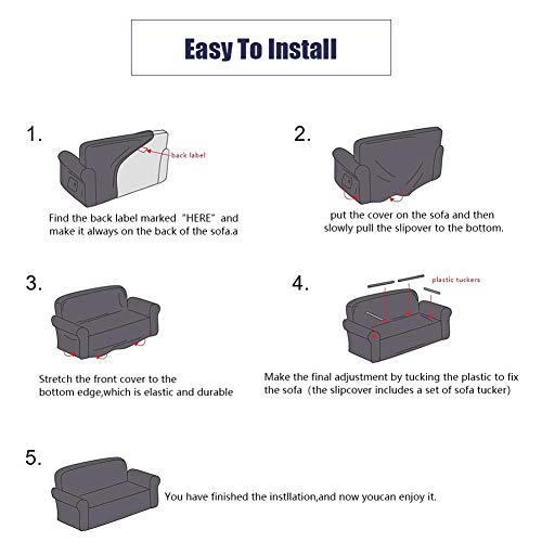 Zpee 1 Piece European Style Sofa Covers,Vintage Lace Couch Cover For 1 2 3 4 Cushions Sofa,Dust-Proof Thicken Sofa Shield For Pets Blue 190X350Cm(75X138Inch) #TOP1