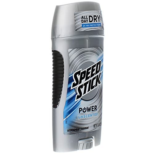 Speed Stick Power Anti-Perspirant Deodorant Unscented 3 Oz (Pack Of 7) #TOP2