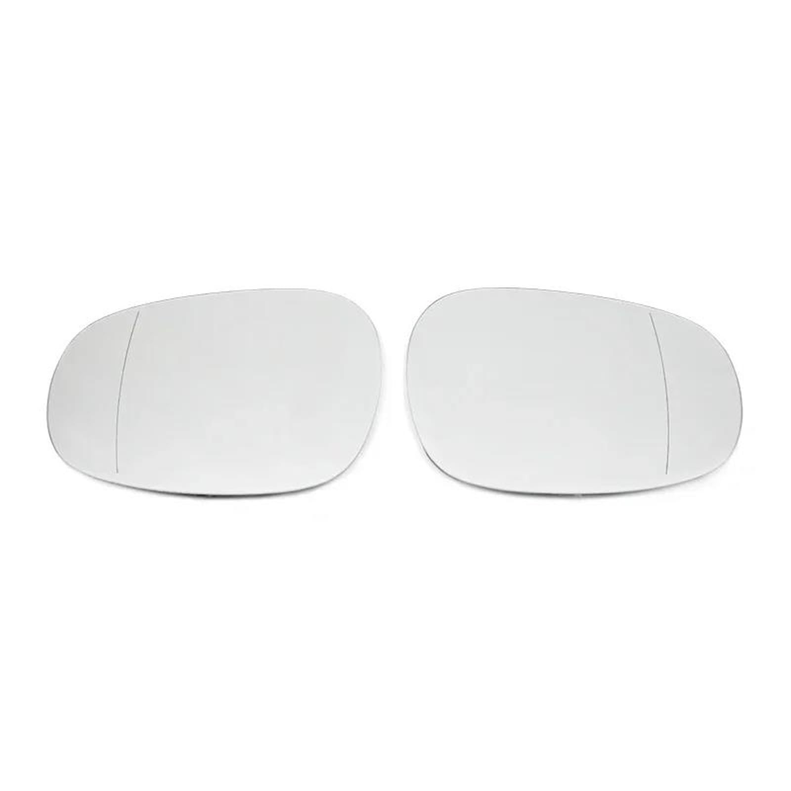 Espejo Retrovisor De Coche, Cristal Reflectante, Piezas De Lente Para Serie 1, Serie 3, E82, E88, E90, E91, E92, E93, LCI Cristal de retrovisor lateral(Izquierda y derecha)