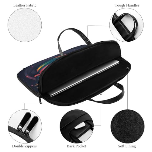 Maletín bandolera impermeable para laptop 17 pulgadas miniatura 3