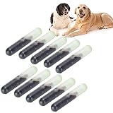 10Pcs/Set Pet Microchip, 134K-12B Dog Microchip Biological Glass Pet ID Microchip 2.12MM Pet ID Tags
