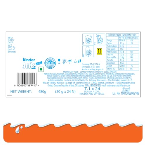 Image of Kinder Joy HarryPotter - Pack of 24,Cocoa,1.4 Kilograms