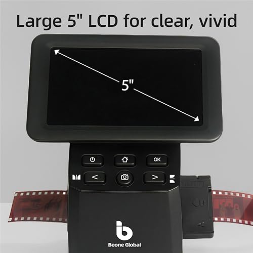 BEONEGLOBAL ClearScan S5 Film Scanner High-Resolution