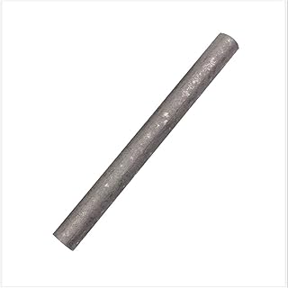 Graphite Electrode Cylinder Rod, Graphite Rod 99.9% Electrode Cylinder Rod Carbon Graphite Rod,Length 210mm,Diameter 16mm
