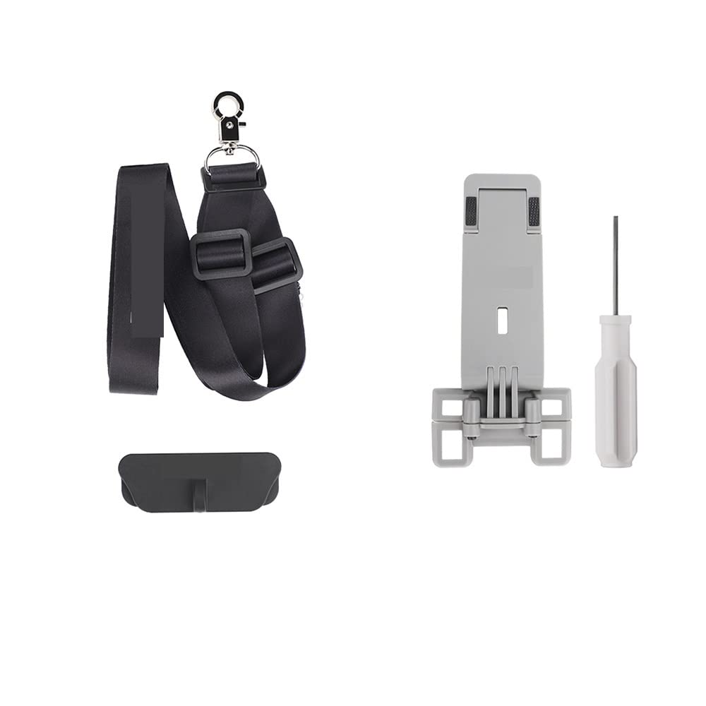 Akcesoria do dronów Składany demontaż do pilota zdalnego sterowania do tabletu uchwyt do smyczy do DJI Mini 3 Pro do akcesoriów do kontrolera Mavic 3 RC N1 (Color : Combo 1)