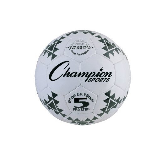 Champion Sports Thermal Bonded Soccer Ball – Official Size and Weight – All Weather Play