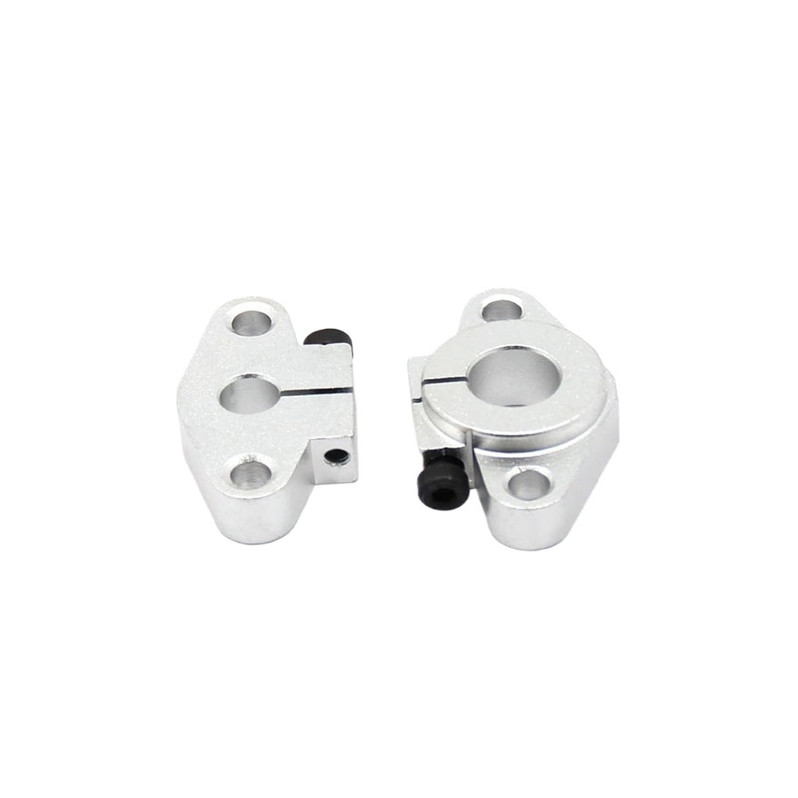 Lot de 2 pièces SHF8 SHF10 SHF12 SHF13 SHF16 SHF20 SHF25 SHF30 - Pièces de support d'arbre linéaire en aluminium pour routeur CNC (SHF30 - 2 pièces)