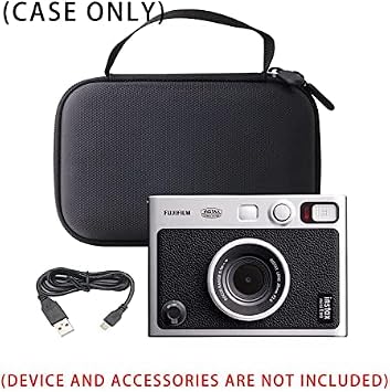 Hard EVA Carrying Case Compatible with for Fujifilm Instax Mini EVO Instant Camera case.