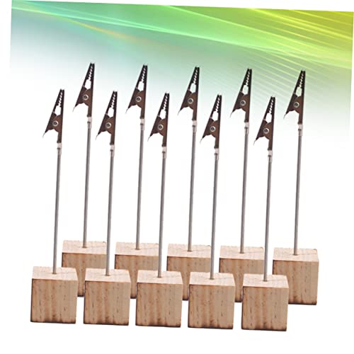 VILLCASE 10 Pcs Suporte Para Tubos Cadeia De Caixa De Telefone Suportes Para Números De Mesa Porta-r