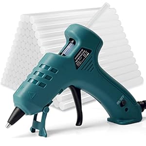 Maxdone GGC00138 Heißklebepistole 50W mit 80 Sticks