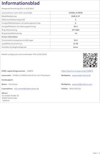 Stiebel Eltron DHB 21 St | 21 kW Variante - 14