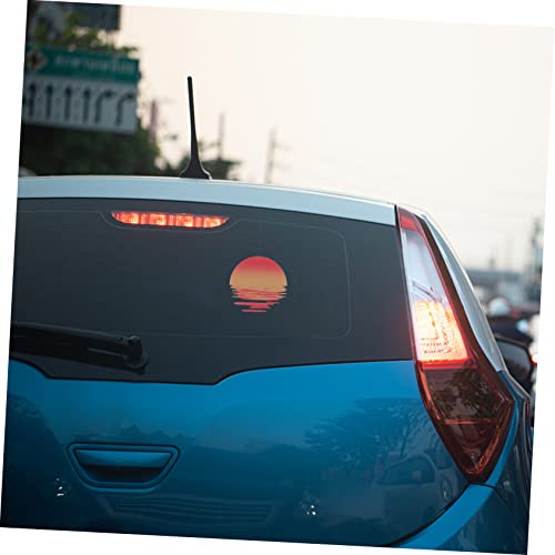 Pegatinas de atardecer para coche pack de 10 vinilos decorativos resistentes para ventanas 7