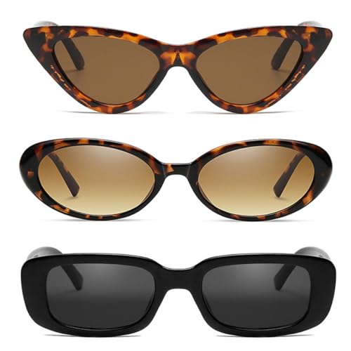 FADXIN Women's Sunglasses Set (3 Pieces)