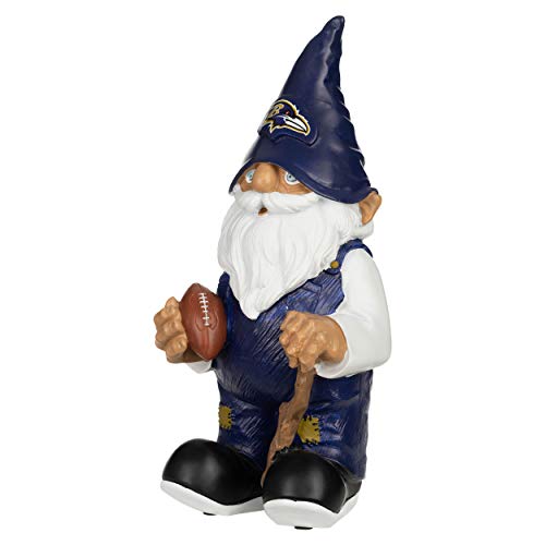 Image of NFL Resin 11.5 inch Team Logo Outdoor Garden Statue Gnome