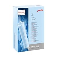 JURA original - CLARIS Blue+ Filterpatrone mit dem Plus an Hygiene - TÜV-zertifizierte Hygiene - 3er-Pack - 24231