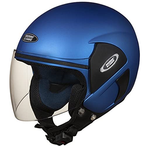 Image of STUDDS CUB Open Face Helmet (Matt Blue, XL)