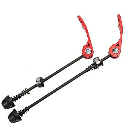 Free-fly MTB Quick Release Bicycle Skewer Set - Front and Rear Mountain Bike Quick Release Skewers - Multiple Color Options