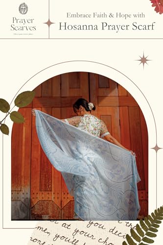 Hosanna Prayer Scarf for Women – 35x70" Shawl with the Lamb of God, Large Lightweight Soft Wrap2