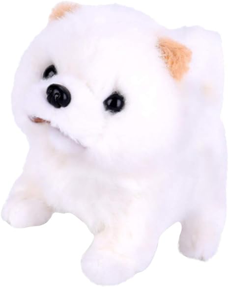 Amazon T Tooyful おもちゃ 動くぬいぐるみ ロボット犬 歩く 吠る ウォッグテール キッズ 子供 ギフト 全4種類 ポメラニアン ぬいぐるみ おもちゃ