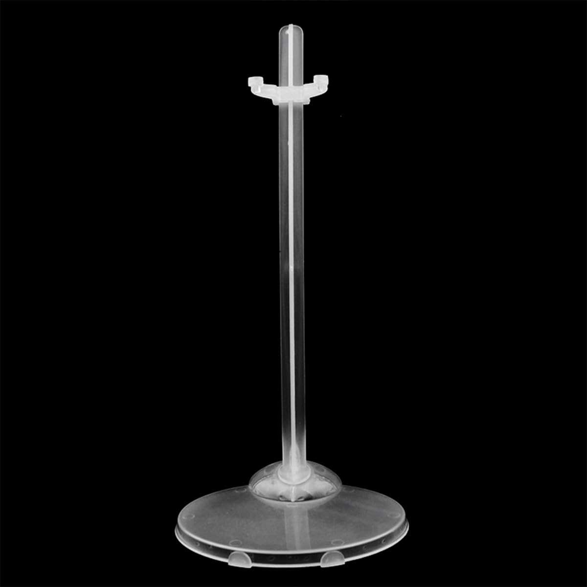 Standaard voor poppen,21.5cm poppenstandaard van kunststof,verstelbare en transparante displayhouder,poppenaccessoires,voor barbiepoppen,actiefiguren,10 stuks
