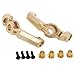 MEUS RACING 1/18 RC Model Car Brass C-hubs Front Portal Axle Upgrades 20g/Set for AXIAL UTB18 Capra Trail Buggy #AXI212009