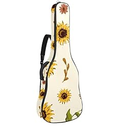 Housse pour guitare acoustique – Motif cochon et fleur – 1 cm d’épaisseur – Housse de transport étanche – 101,6 cm… - Les Beatles, Paul McCartney, John Lennon, RIngo Starr, George Harrison