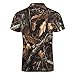 Fashion Camouflage Tree Men's Polo Shirt Classic Short Sleeve T Shirt Tee Tops Golf Polo Shirts 4XL
