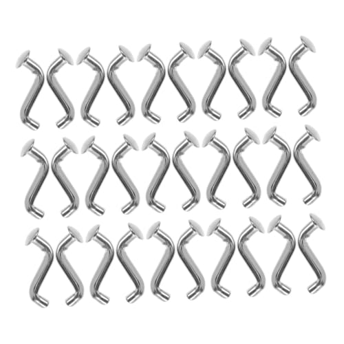 WHAMVOX 30Pcs Heavy Duty Pallet Rack Safety Pin S Bolt Drop Pin Durable Metal Connector for Warehouse Shelving System Impact Resistant Locking Clip for Enhanced Stability