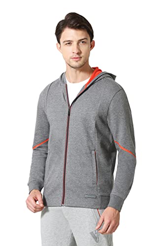 Image of Van Heusen Men Cotton Blend Hooded Neck Sweatshirt