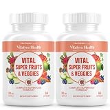 VITAL NUTRITIVE Super Fruits & Veggies -2-in-1 Fruit & Vegetable Supplement