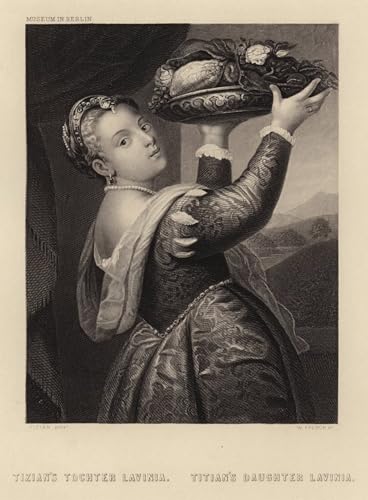 Affiches et gravures de La fille de Titien Lavinia par Tiziano Vecelli pour salon 60x90cm