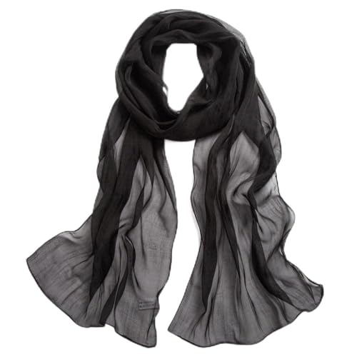 Foulard en soie blanche femme accessoire chemise style fin printemps été