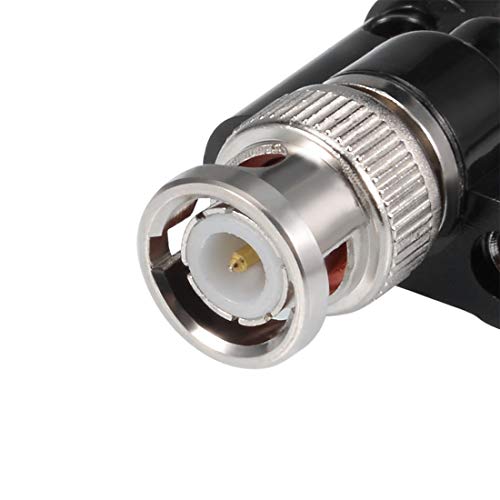 Adaptador BNC macho a doble banana hembra 4mm x5 miniatura 5
