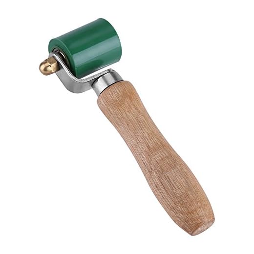 Rodillo De Silicona Resistente a Altas Temperaturas, 40 Mm Rodillo De Presión De La Mano para Techos Instalación De Soldadura De PVC De Calefacción por Aire Caliente Herramienta Plana